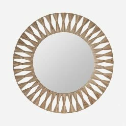 Lulu And Georgia Ricki Round Mirror New