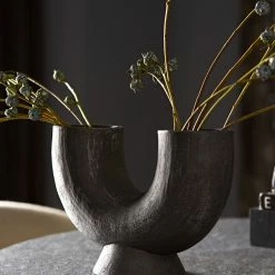 Lulu And Georgia Organic Harmony Collection Damien Sculpture Vase By Arteriors