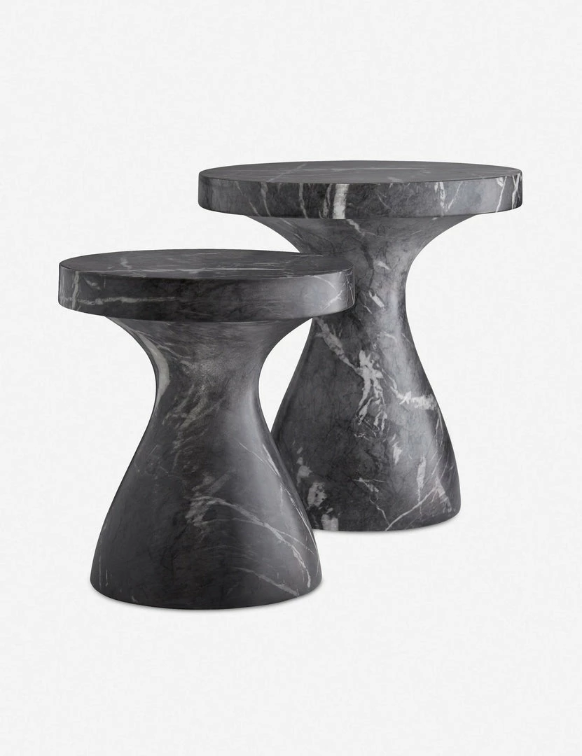 Lulu And Georgia Serafina Side Table By Arteriors Sculptural