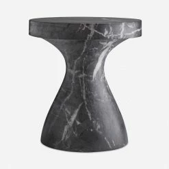 Lulu And Georgia Serafina Side Table By Arteriors Sculptural