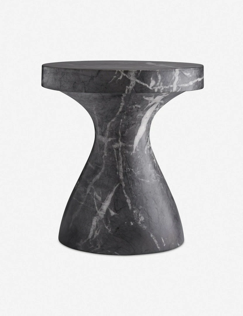 Lulu And Georgia Serafina Side Table By Arteriors Sculptural