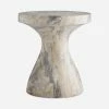 Lulu And Georgia Serafina Side Table By Arteriors Sculptural