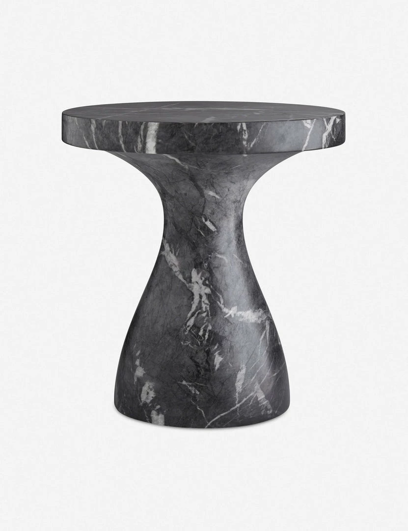 Lulu And Georgia Serafina Side Table By Arteriors Sculptural