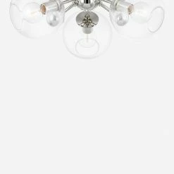 Lulu And Georgia Crystal Semi-Flush Mount Light Lighting