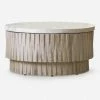 Lulu And Georgia Dresdin Indoor / Outdoor Round Coffee Table Outdoor Collection