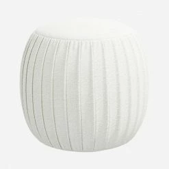 Lulu And Georgia Marvel Ottoman Curved + Rounded