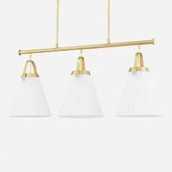 Lulu And Georgia Organic Harmony Collection Juliette 3-Light Pendant Light