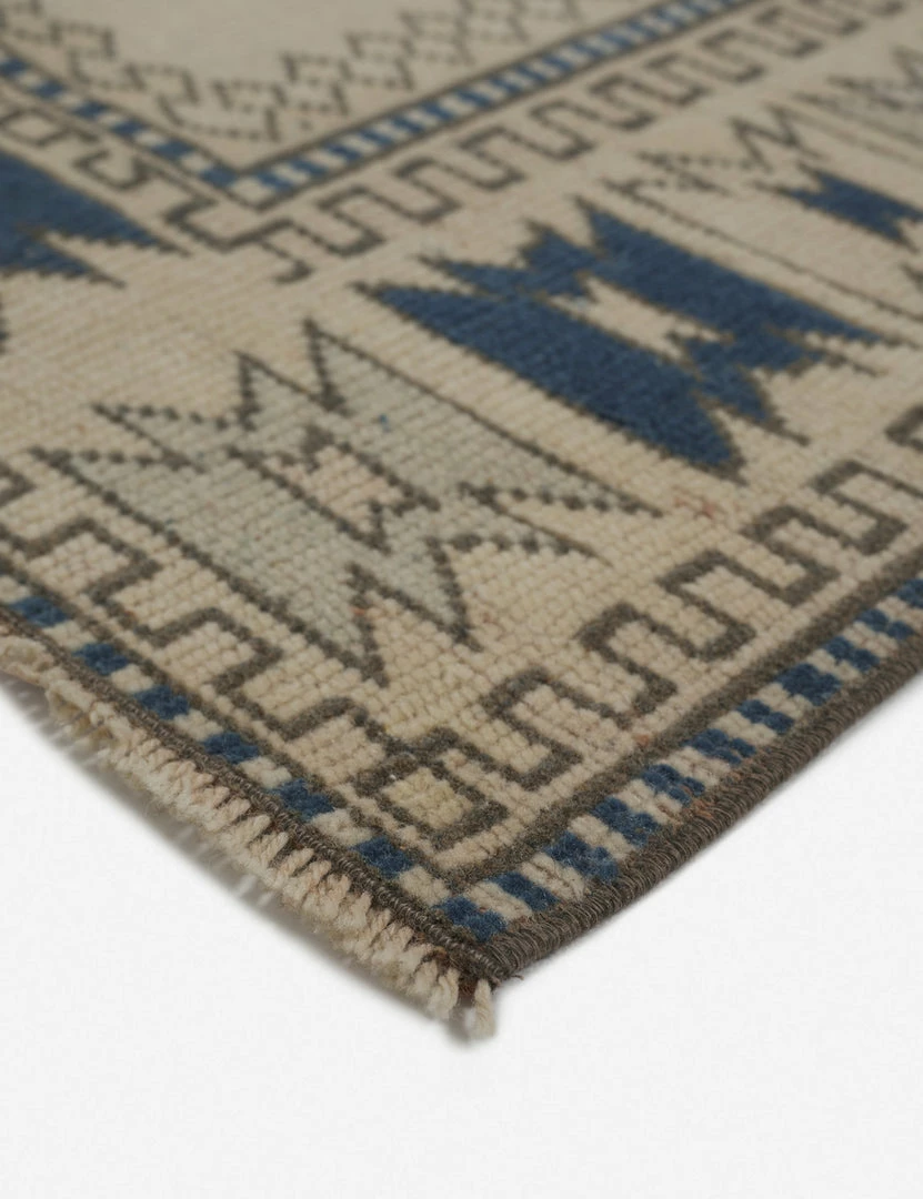 Lulu And Georgia Hidara Vintage Rug, 5'10"W X 7'9"L