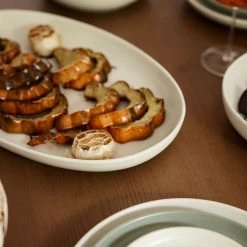 Lulu And Georgia Kitchen + Dining Casafina Pacifica Oval Platter, Vanilla