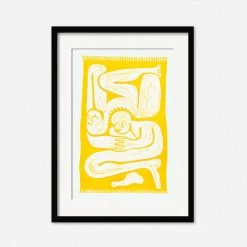 Lulu And Georgia 'Cloudgazers' Print By Adrian Brandon