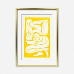 Lulu And Georgia 'Cloudgazers' Print By Adrian Brandon