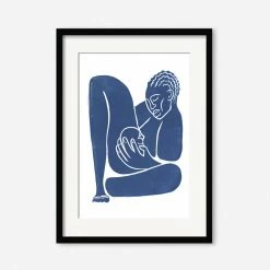 Lulu And Georgia'Mother' Print By Adrian Brandon