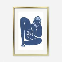 Lulu And Georgia'Mother' Print By Adrian Brandon