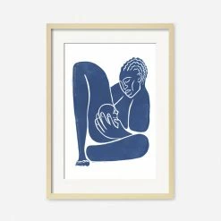 Lulu And Georgia'Mother' Print By Adrian Brandon