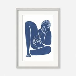 Lulu And Georgia'Mother' Print By Adrian Brandon