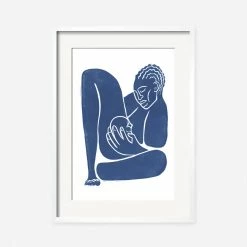 Lulu And Georgia'Mother' Print By Adrian Brandon