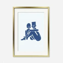 Lulu And Georgia Walls 'Pair' Print By Adrian Brandon