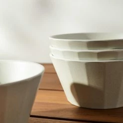 Lulu And Georgia Alfresco Bamboo Bowls (Set Of 4)