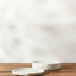 Lulu And Georgia Outdoor Collection Alfresco Bamboo Salad Plates (Set Of 4)