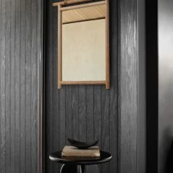 Lulu And Georgia Kendyl Leather Strap Mirror