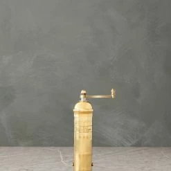 Lulu And Georgia Atlas Brass Pepper Mill