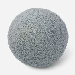 Lulu And Georgia Bouclé Ball Pillow By Sarah Sherman Samuel Sarah Sherman Samuel Collection