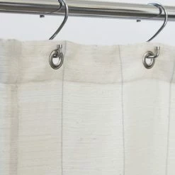 Lulu And Georgia Bolé Road Textiles Karo Shower Curtain, Sable