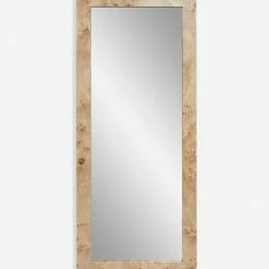 Lulu And Georgia Bree Burl Wood Floor Mirror