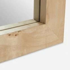 Lulu And Georgia Bree Burl Wood Mirror