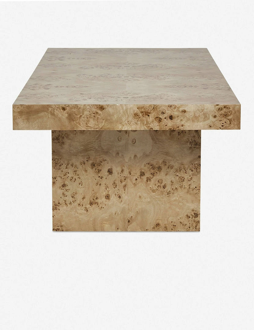 Lulu And Georgia Brisa Burl Wood Coffee Table