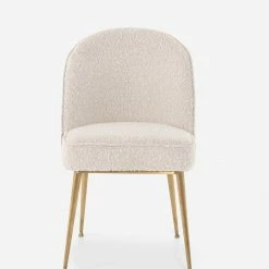Lulu And Georgia Ursa Dining Chair Bouclé + Textural Fabric