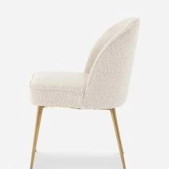 Lulu And Georgia Ursa Dining Chair Bouclé + Textural Fabric
