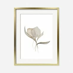 Lulu And Georgia Earth Tones 'Pale Bouquet' Print By Céline Nordenhed