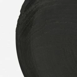 Lulu And Georgia Charred Zelkova Wood Plate, Small By Namu Home Goods Organic Harmony Collection