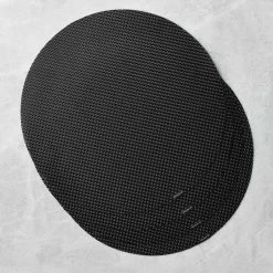 Lulu And Georgia Chilewich Basketweave Round Placemat (Set Of 4) Outdoor Collection