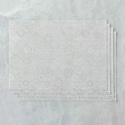 Lulu And Georgia Chilewich Mosaic Rectangle Placemat (Set Of 4) Outdoor Collection