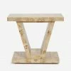 Lulu And Georgia Chloe Burl Wood Side Table