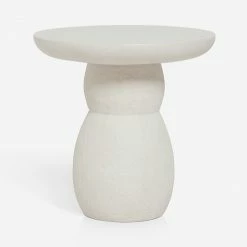 Lulu And Georgia Clouded Round Side Table By Sarah Sherman Samuel Sarah Sherman Samuel Collection