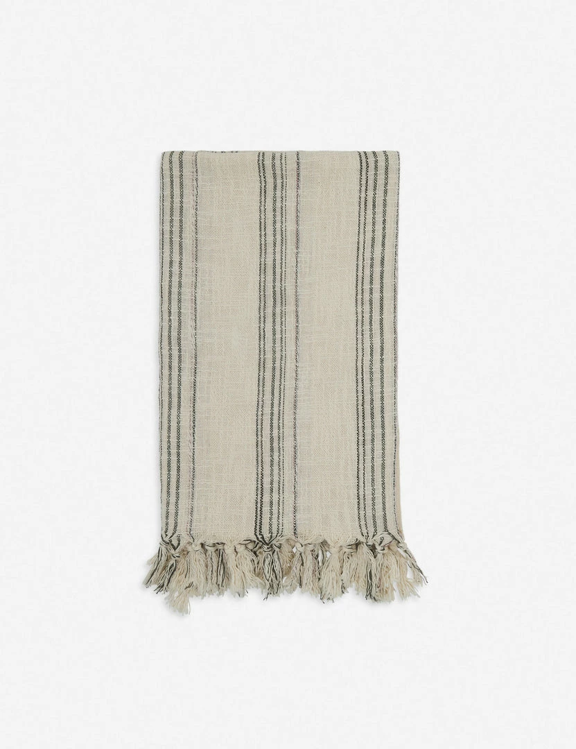 Lulu And Georgia House No. 23 Clover Towel Earth Tones