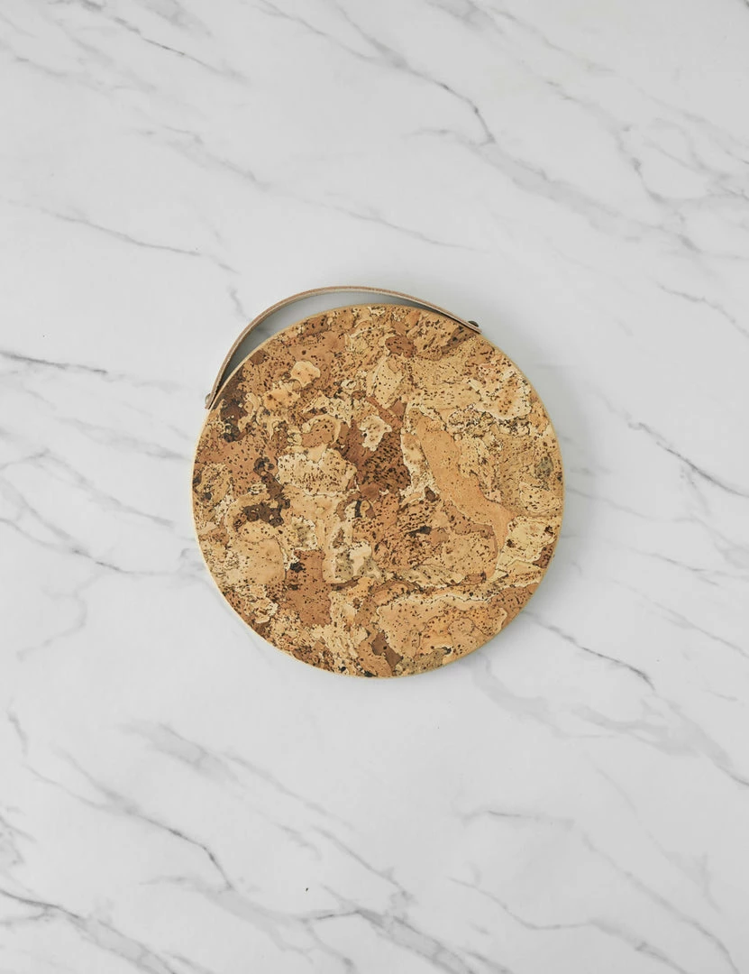 Lulu And Georgia Cork Trivet By Casafina