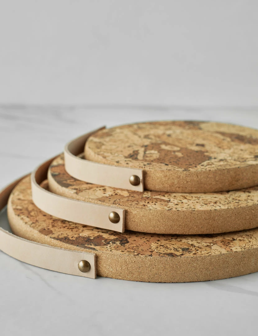 Lulu And Georgia Cork Trivet By Casafina