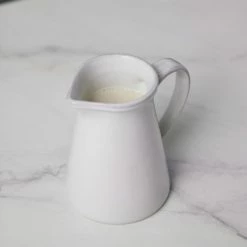 Lulu And Georgia Kitchen + Dining Friso Creamer, White By Costa Nova