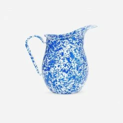 Lulu And Georgia New Enamelware Splatter Large Pitcher