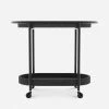 Lulu And Georgia Curved + Rounded Les Bar Cart