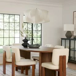 Lulu And Georgia Gilda Oval Dining Table Earth Tones