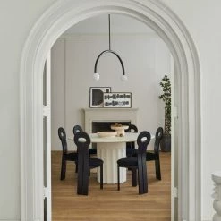 Lulu And Georgia Sarah Sherman Samuel Collection Doric Round Dining Table By Sarah Sherman Samuel