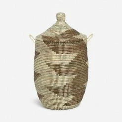 Lulu And Georgia Expedition Subsahara Astou Storage Basket Earth Tones