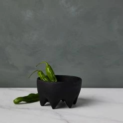 Lulu And Georgia Alyson Fox Cast Iron Footed Bowl By Hawkins New York