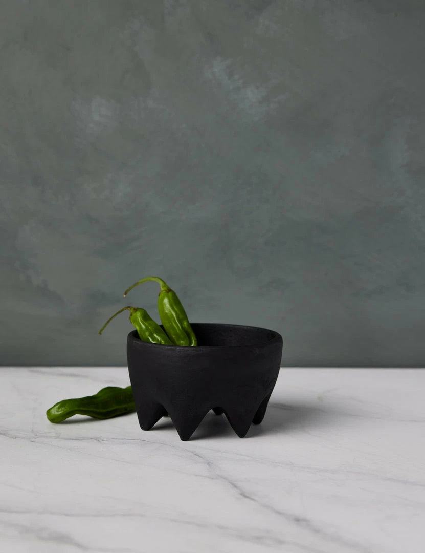 Lulu And Georgia Alyson Fox Cast Iron Footed Bowl By Hawkins New York