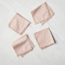 Lulu And Georgia Hawkins New York Essential Cotton Cocktail Napkins (Set Of 4)